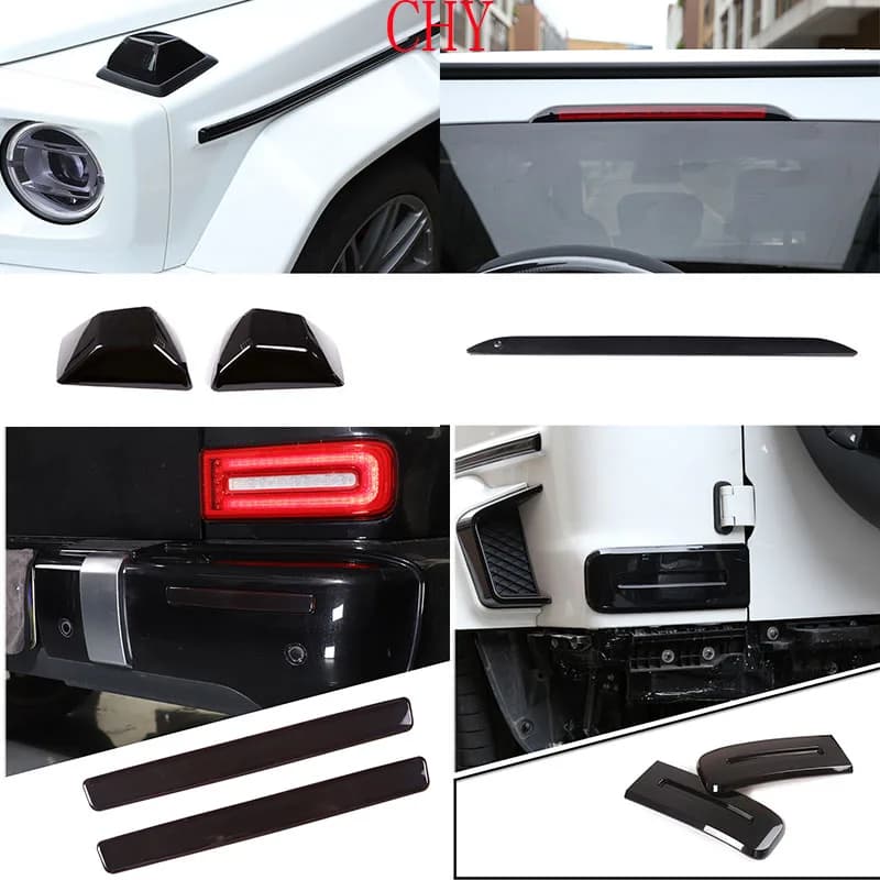 For Mercedes-Benz G-Class W464 2019-2025 ABS Car tail light signal light fog light hood turn signal protective cover accessories