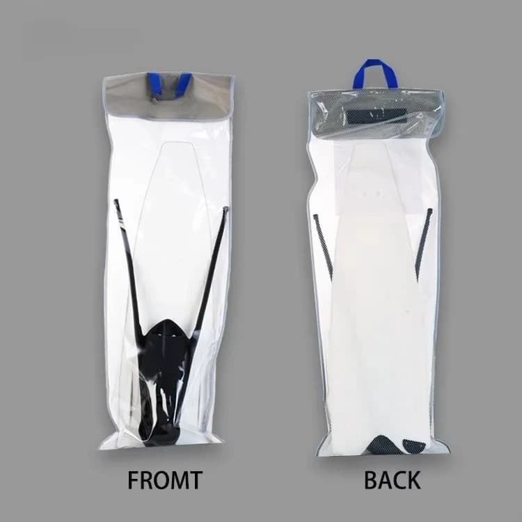 Professional short-sized swimming fins with long soft-blade free-diving fins enhance underwater driving force