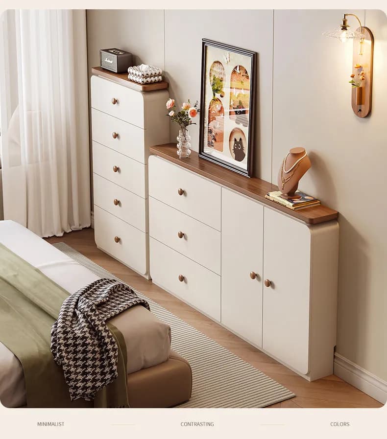 Yjq  20cm chest cabinet living room wall drawer vertical cabinet storage storage modern simple sofa storage side cabinet