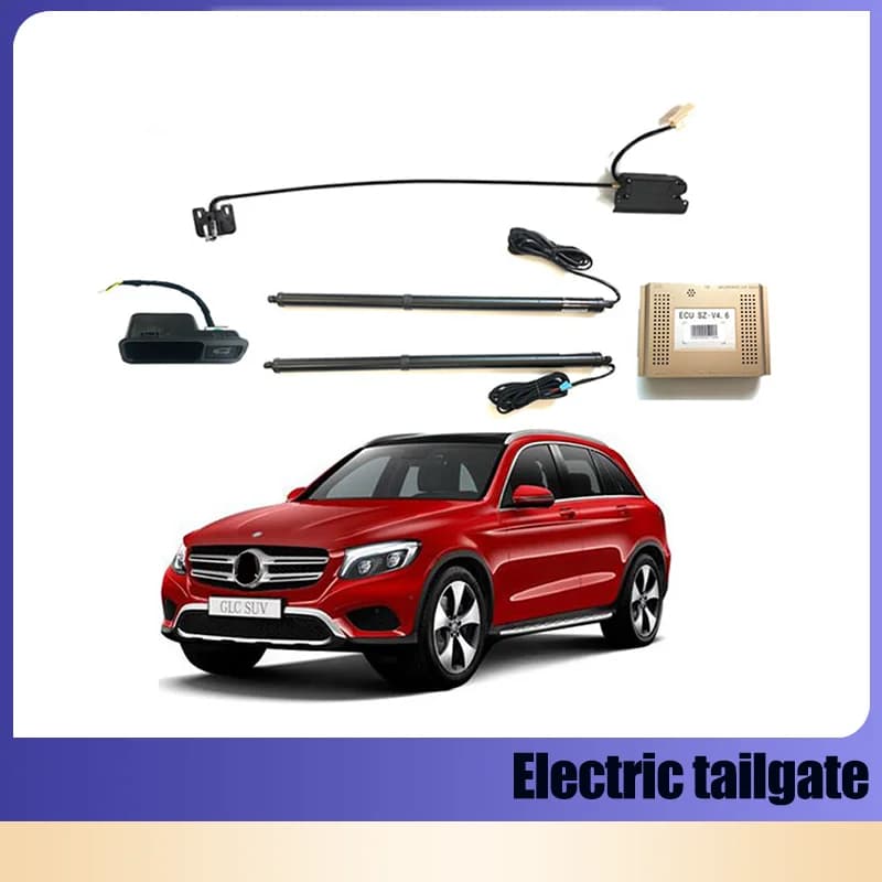 ssFor Mercedes Benz GLC Remote Control Intelligent Car Trunk Power Tailgate Lift F automatic trunk opening drift drive power