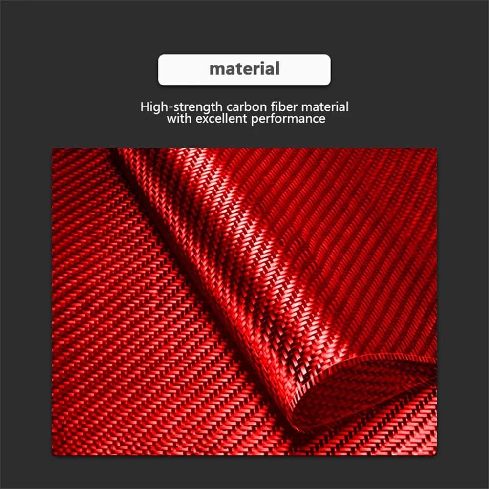 For Mazda RX8 2004 2005 2006 2007 2008 Car Red Stickers Carbon Fiber Cover Trim Decorative Strip Accessories Interior Moulding
