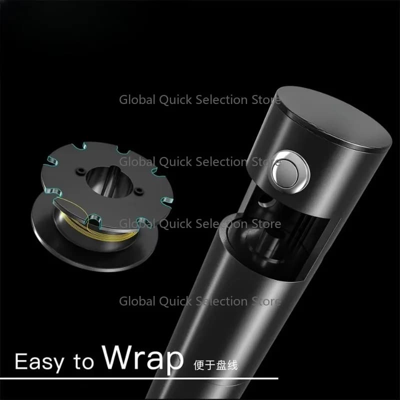 2UUL DA20 Electric Diam-ond Wire Wrapping Rod - Automatic Copper Stripping and Wire Twisting Tool for Electronic Product Repair