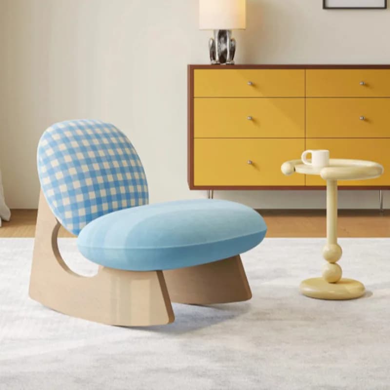 Relaxing Floor Chair Reading Makeup Office Wooden Chair Comfy Modern Chaise Coiffeuse Maquillage Italian Furniture Luxury