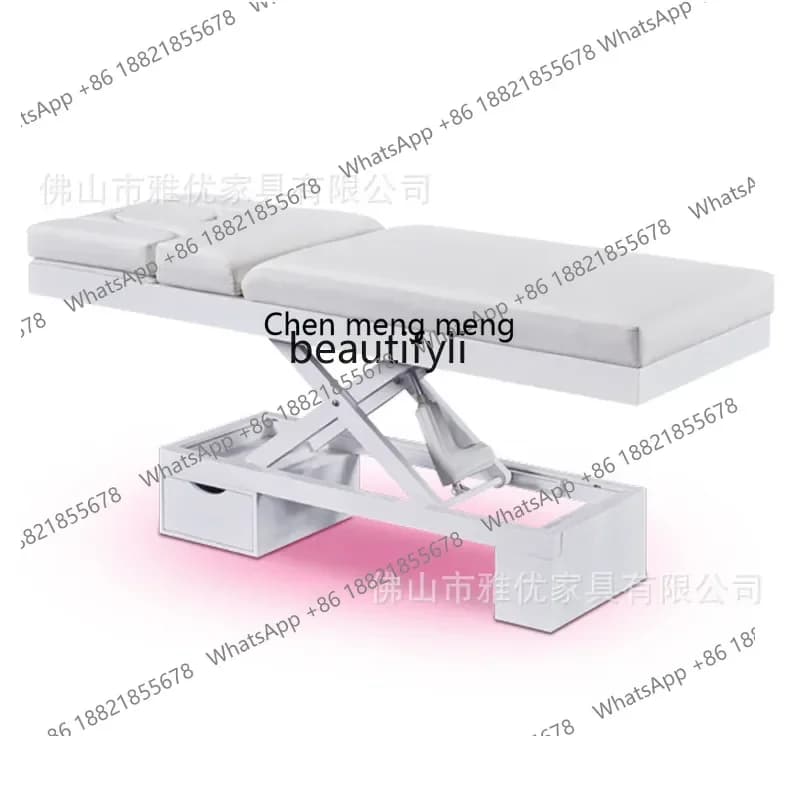 cc182R Electric beauty bed High-end beauty salon Clubhouse Multifunctional Spa massage Medical beauty facial bed