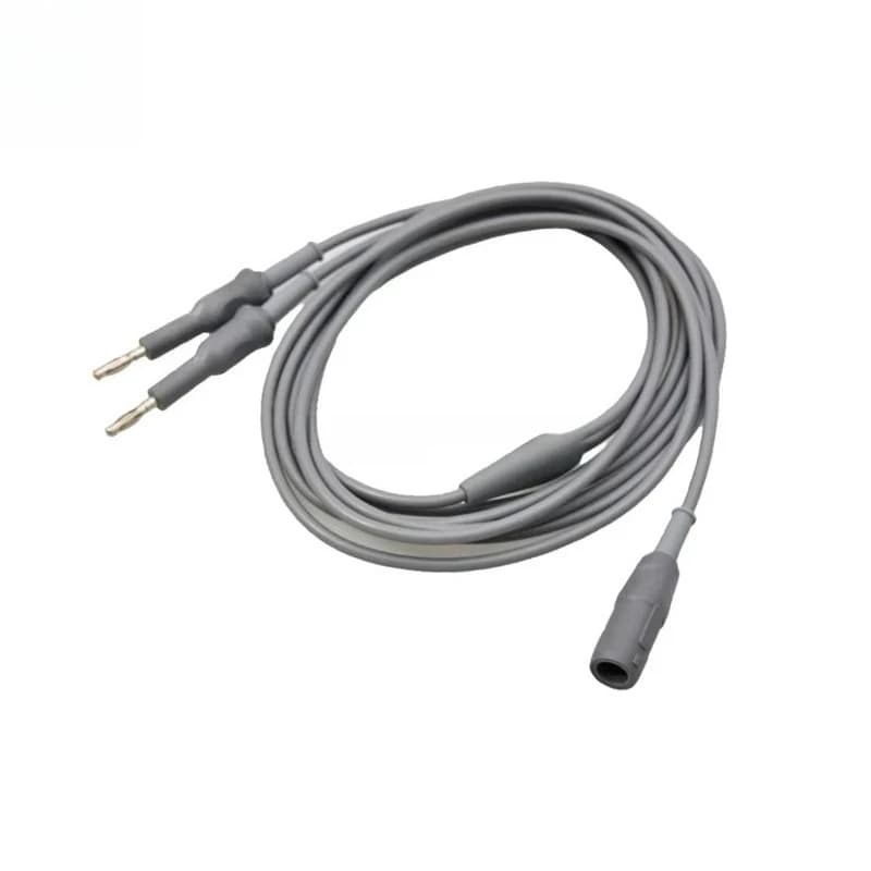 Bipolar Electrode, Cable Electrosurgical Bipolar Electrode Clamp, Cable Reusable Electrode Cable
