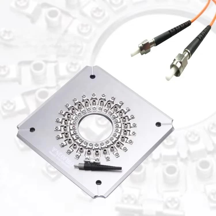 SMA905-24-CTR SMA905 Connector Ferrule Sma905 Jig 24 Holder Plate Upc Fiber Optic Polishing Fixture