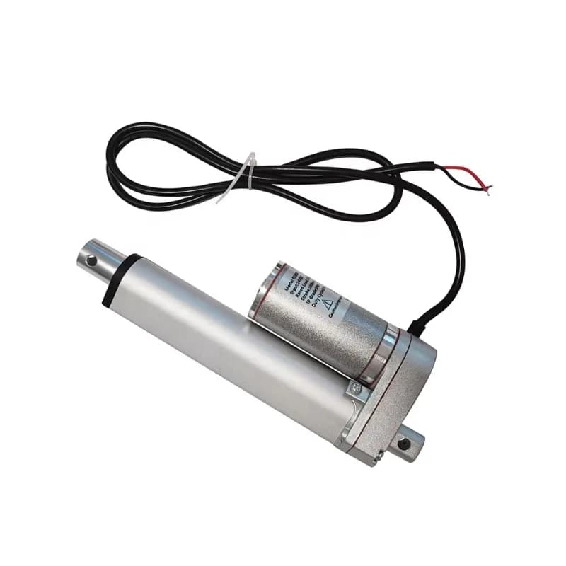 15-1000mm Stroke 12V Electric Push Rod Door      Linear Actuator with Waterproof Construction Brush Commutation Permanent Magnet