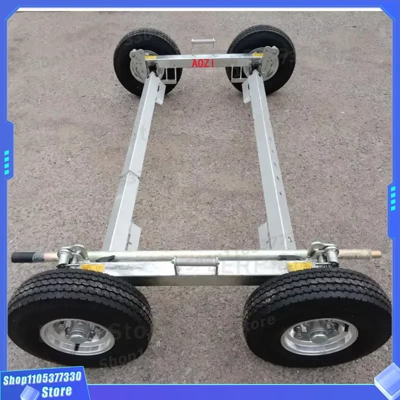 3.5 Ton Heavy Duty Aluminum Truck Wheel Dolly Mobile Pulley Trailer Tire Mover Manual Power Traction Equipment for Automobile