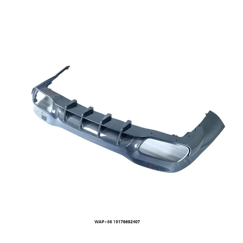 Edition One Style Carbon Fiber Rear Diffuser for MercedesBenz GT63S 4D Coupe X290 2019-2021
