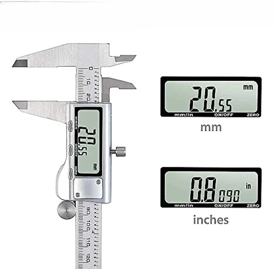 Metal Digital Display Calipers Verniers Calipers Professional Measuring Tools Woodworking Measuring Instruments Depth Calipers
