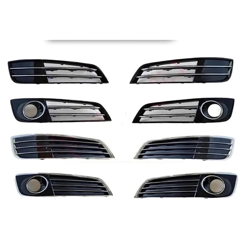 Suitable for Audi A8 D4 2010-2014 Front Bumper Fog Light Ventilation Grille Fog Light Frame 4H0807679
