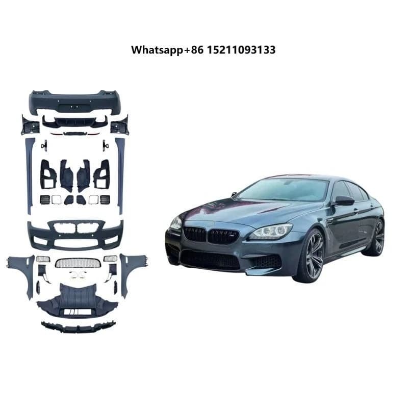 New Pharri Car Body Kits for 6 Series F12/F13/F06 Upgrade M6 Front Lip Bumper Diffuser Side Skirt Spoiler Mirror Cover