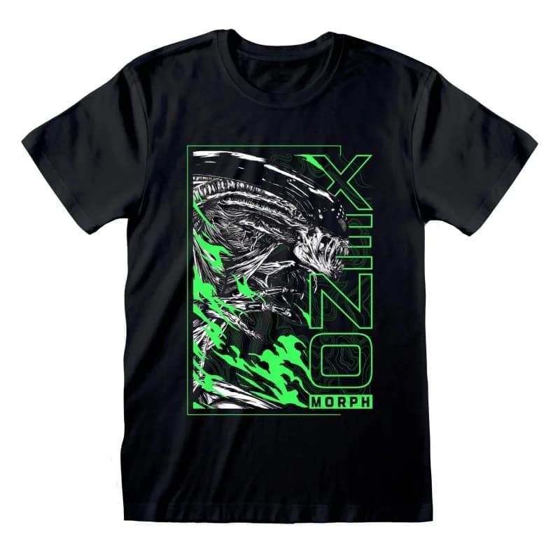 0410 Sci-Fic Alien Gift T-Shirt Weyland Xenomorph Yutani 100% cotton Short Sleeve horror movie Graphic clothes All size tops