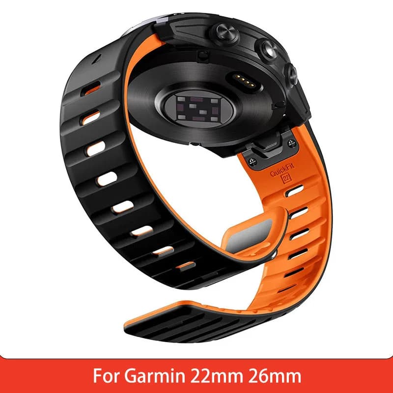New model Watch Straps quick release For Garmin 22/26mm Norman watch strap Featuring a strong magnetic silicone breathable strap