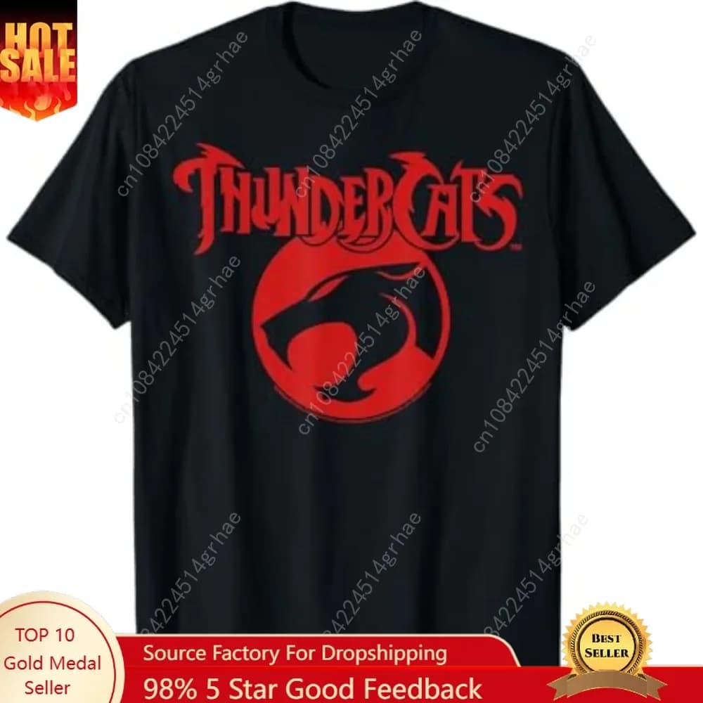 ThunderCats Red Vintage Classic Logo New Arrival Mens Clothes Tee Shirt Graphic T-Shirts Men Tshirt for Men Ropa Hombre 35856