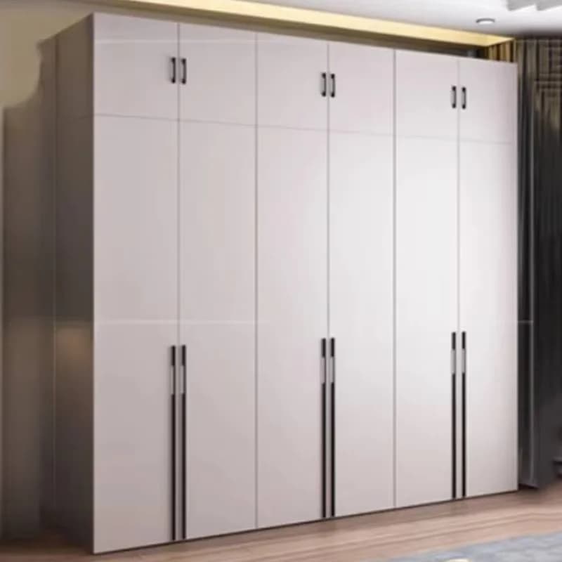 New European Wardrobe Clothes Modern Organizer Drawers Wooden Wardrobe Storage Portable Rangement Chambre Bedroom Furniture