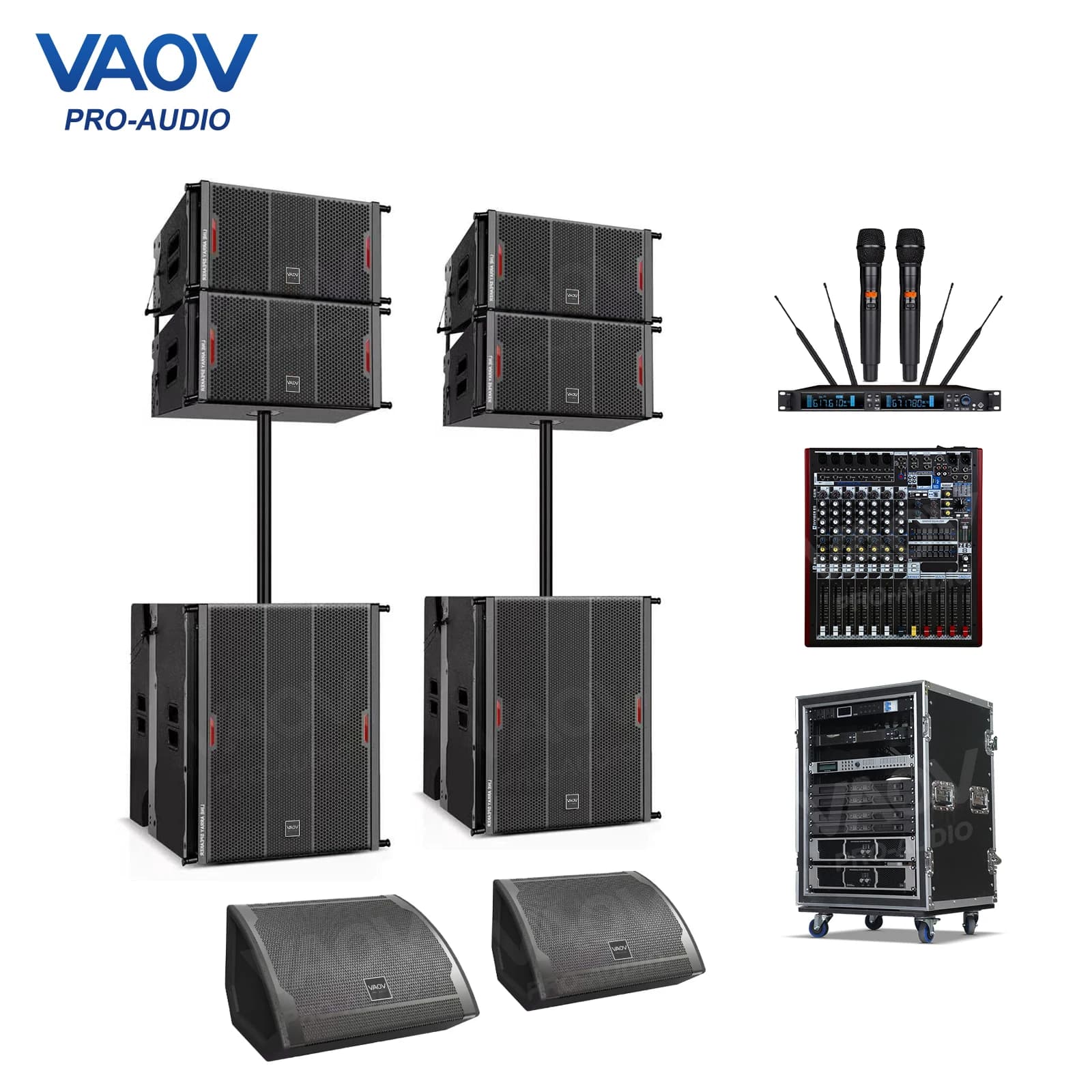 Professional Speakers Pa System 18 Inch Subwoofer  Single 12 Inch Sound System Line Array Speakers