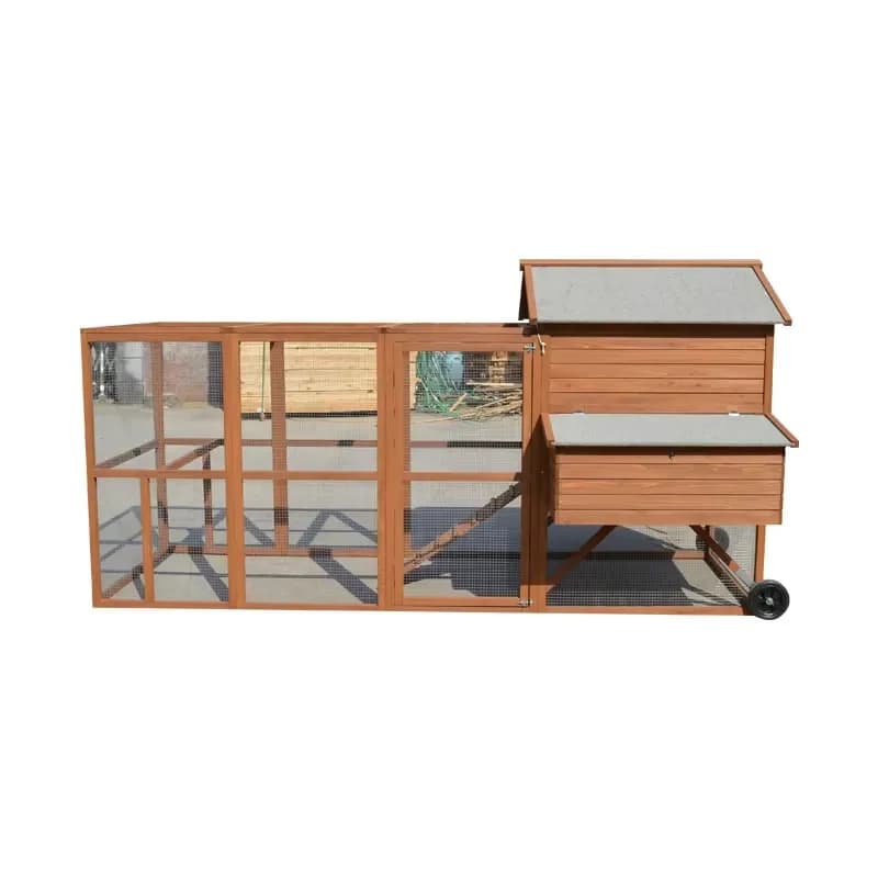 Hot Sale Backyard Ready-made Modern Movable Chicken Coop Cheap Chicken Layer Cage for Home