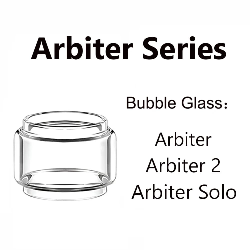 Clear Bubble 28mm 26mm 25mm Glass Tube for OXVA Arbiter 2 Arbiter Solo