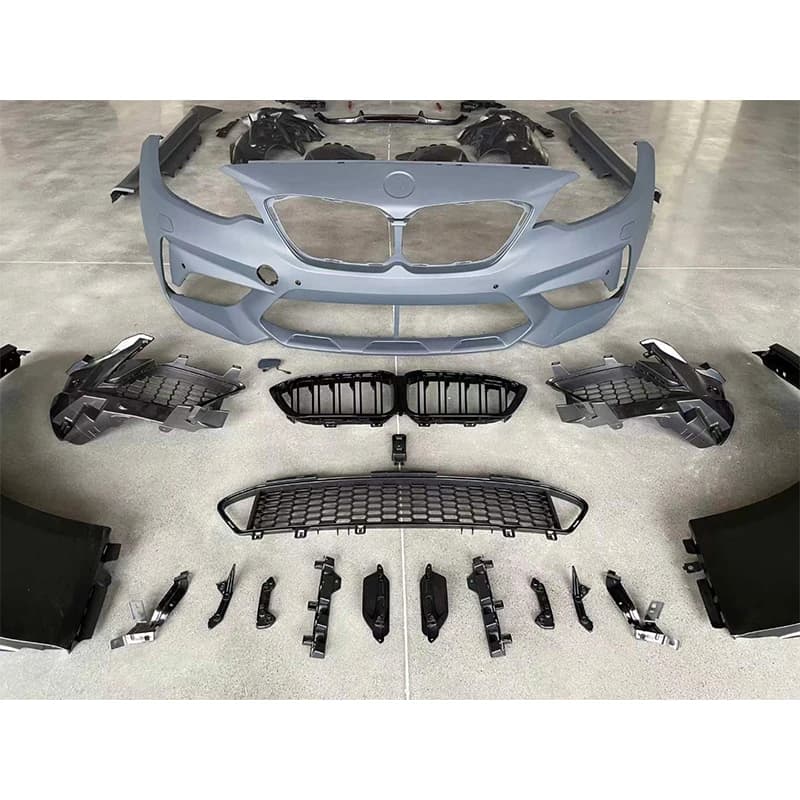 For 2 Series F22 Upgrade M2C Bodykit Auto Car Rear Bumper Wide Body Part Stylish Front Car Bumpers