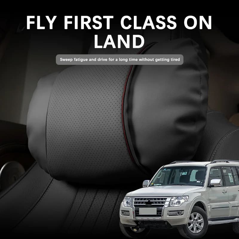 Comfortable Car Neck Pillow Car Headrest Protector For Car Head Support for Accessories For Mitsubishi Pajero