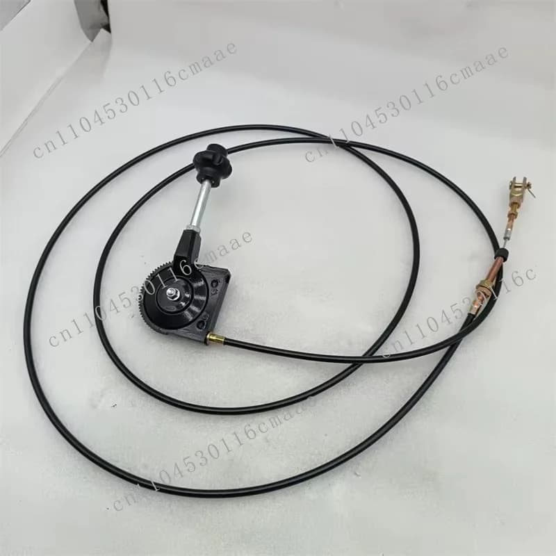 Excavator Manual Control Kit's 3m Manual Throttle Cable Includes Wire Rod Mixer