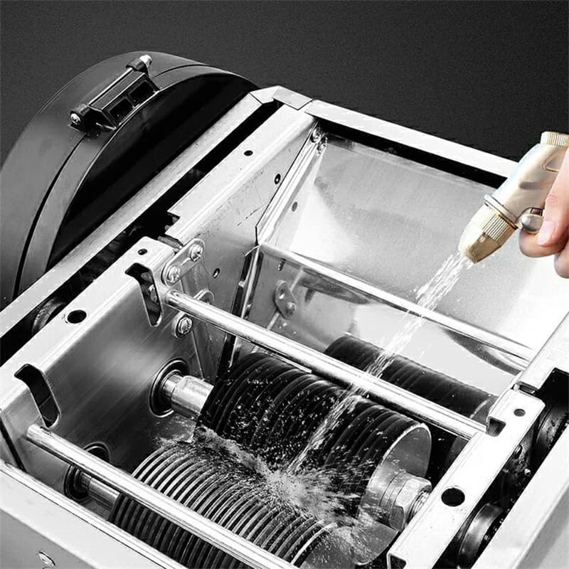 Electric Commercial Vegetable Slicer Shredder Chopper Cutter Vegetable Fruit Cutting Machine