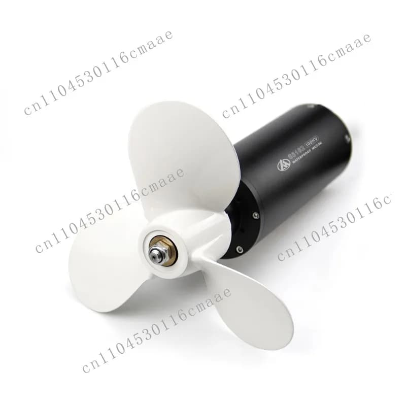 High Quality Aluminum Motor Alloy 7 1/2* 7-ba Propeller for 65162 Underwater Thruster  Electric Surfboard E-foil Bodyboard