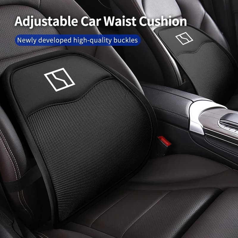 New Car Seat Breathable Lumbar Support Waist Cushion Interior For Zeekr X 001 009 2022 2023 2024 EV 2021-2023 Krypton
