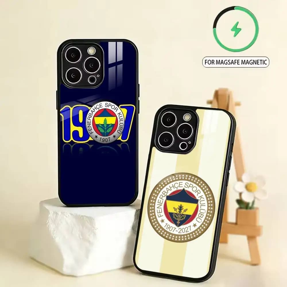 F-FC Turkey Fenerbahce  Phone Case For iPhone17,16,15,14,13,12,11,Pro,Max,Plus,,SE4,Magnetic Charging Compatible