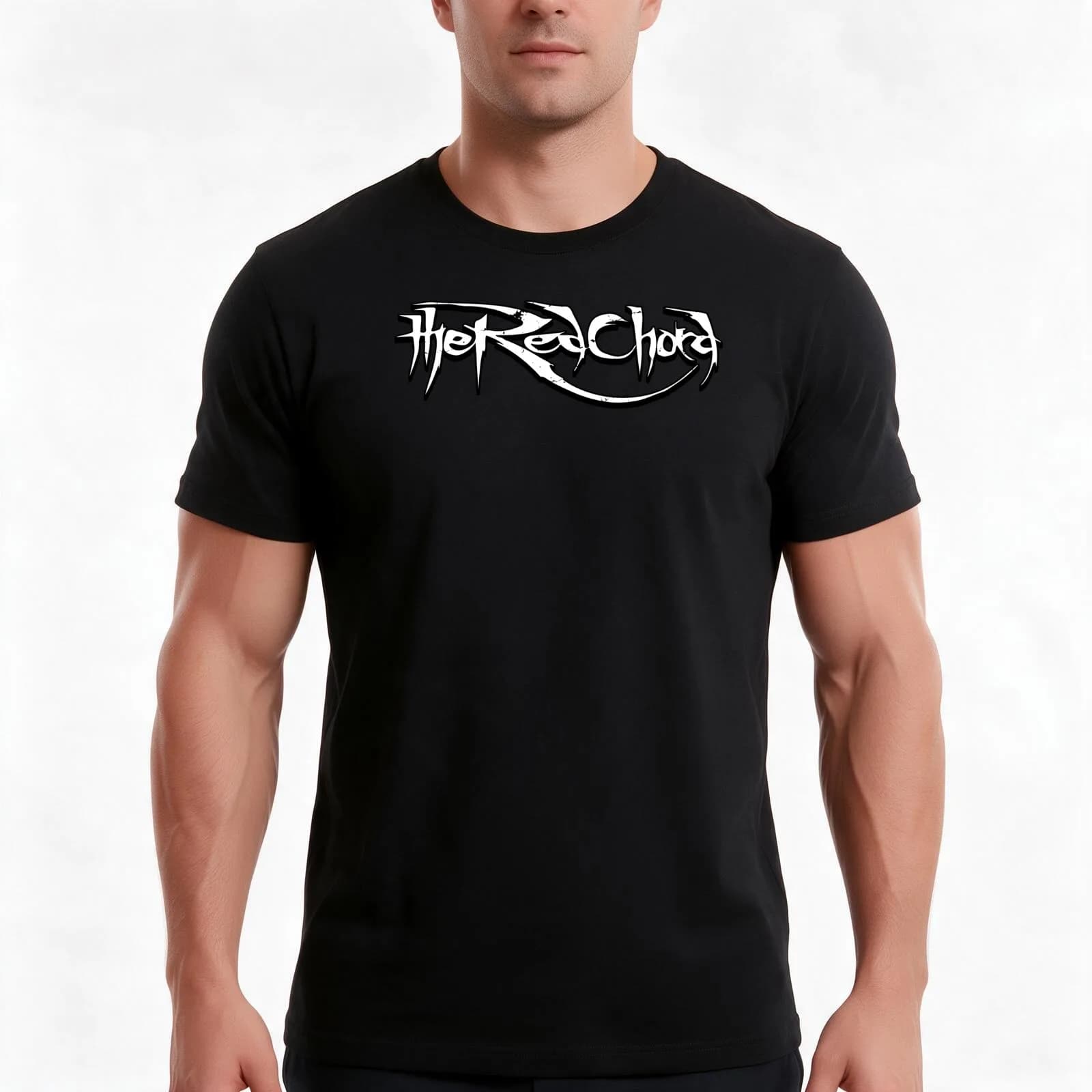 The Red Chord Merch T-Shirt, Summer Casual Cotton Tee, Oversized Streetwear Tops, Vintage Graphic Print, Loose Fit Short Sleeve