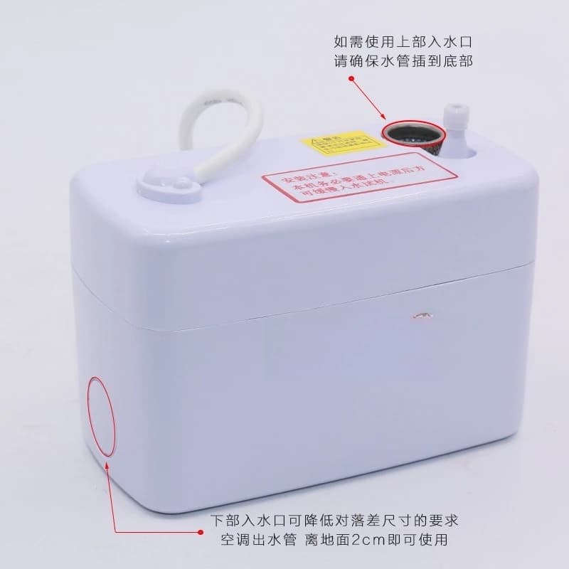 New ultra-quiet high dust automatic air conditioning pump, subway shopping mall basement computer room air conditioning drainage