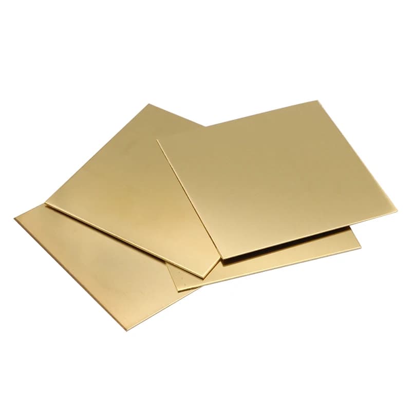 H62 Brass Plate, Thickness 0.5~6mm, Brass Pad Size Can Be Freely Cut