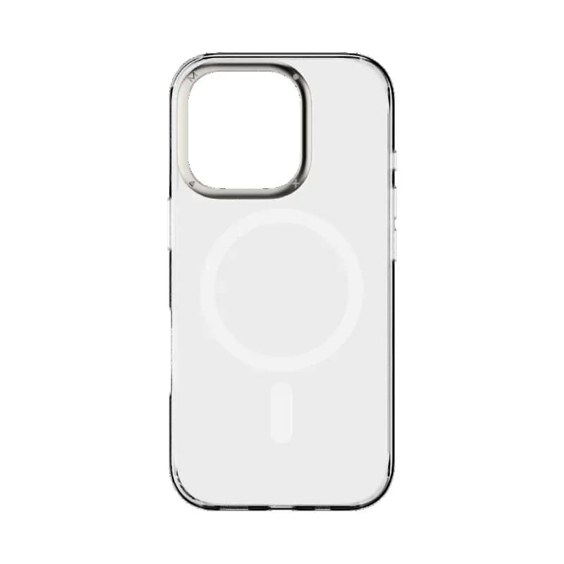 Transparent magnetic case, suitable for  16 mobile phone case, all-inclusive case.