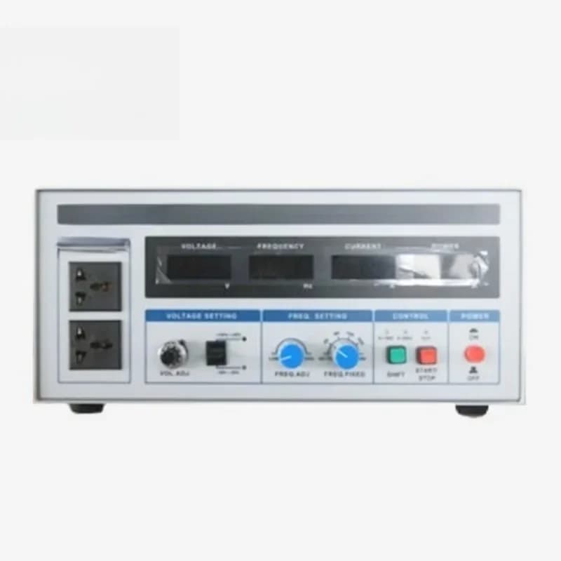 AC variable frequency variable voltage power supply, high and low temperature test box, variable frequency power supply