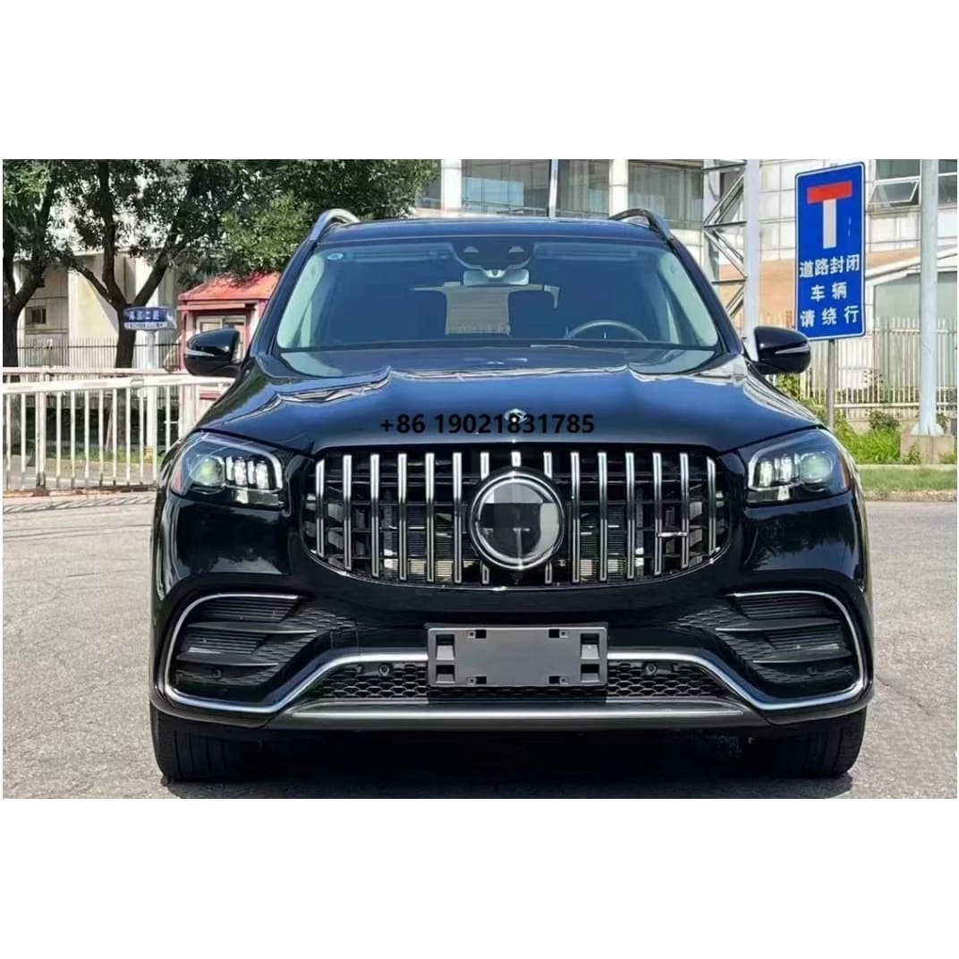 Auto Body System for  GLS X167 2020-2022 to GLS63 Front Rear Bumper with Grille ,rear Diffuser Exhaust Pipe