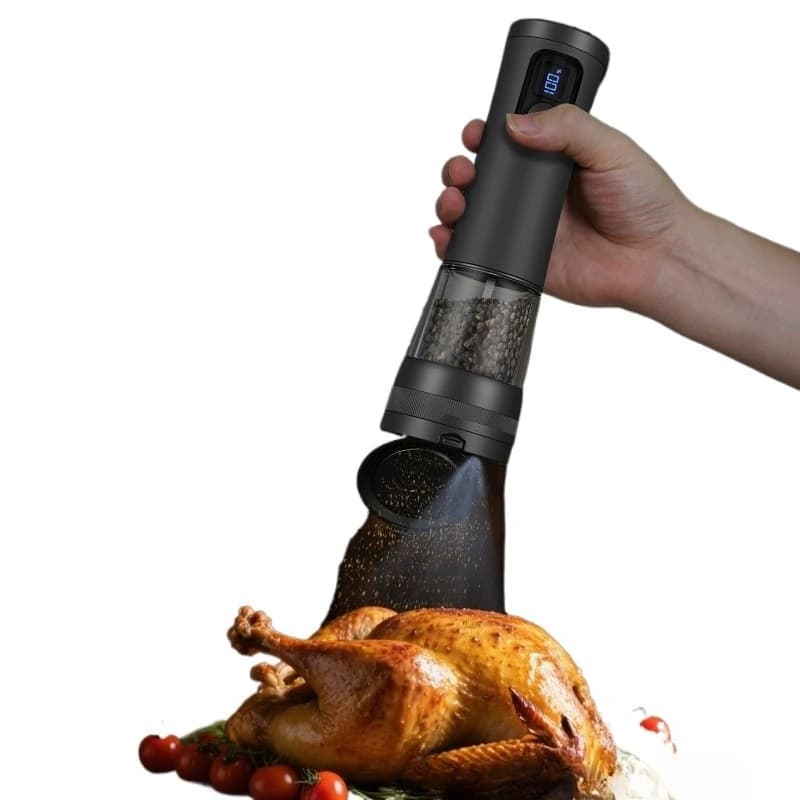 Kitchen electric pepper grinder, rechargeable grinder, kitchen grinding tools