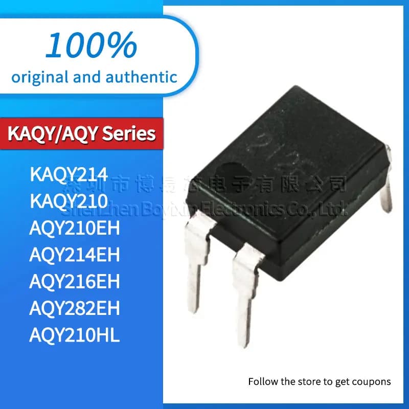 1 piece/batch KAQY214 KAQY210 AQY210EH AQY214EH AQY216EH AQY282EH AQY210HL Black PC casing