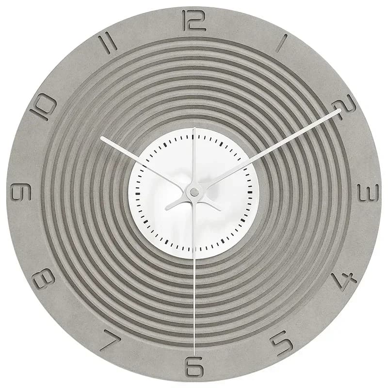 No punching modern simple wall clock living room home light luxury art creative time clock wall hanging