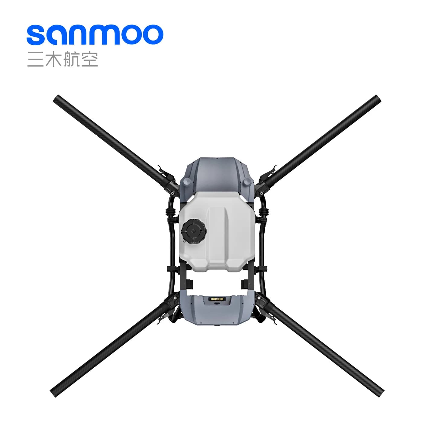 Sanmoo S50PRO Smart Farming UAV Sprayer Advanced Flight Control 50L Water Tank 80L Spreading Box Aluminum Alloy Frame For