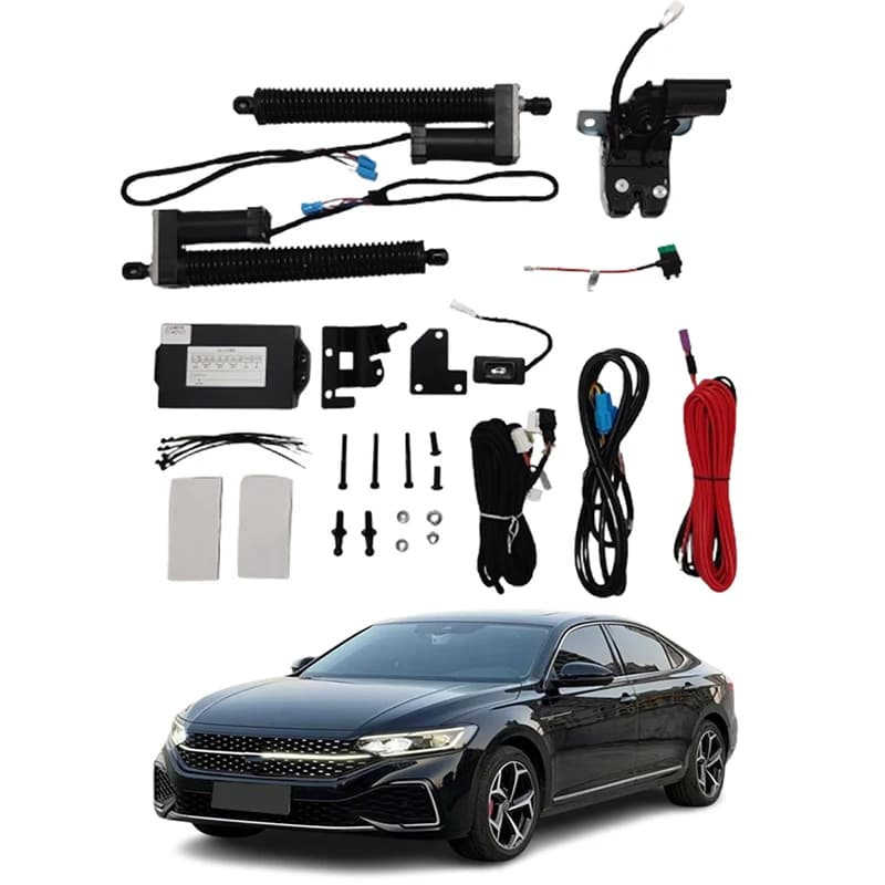 For Volkswagen Passat 2017 - 2023 electric tailgate kit, luggage compartment lift function, and electric tailgate modification