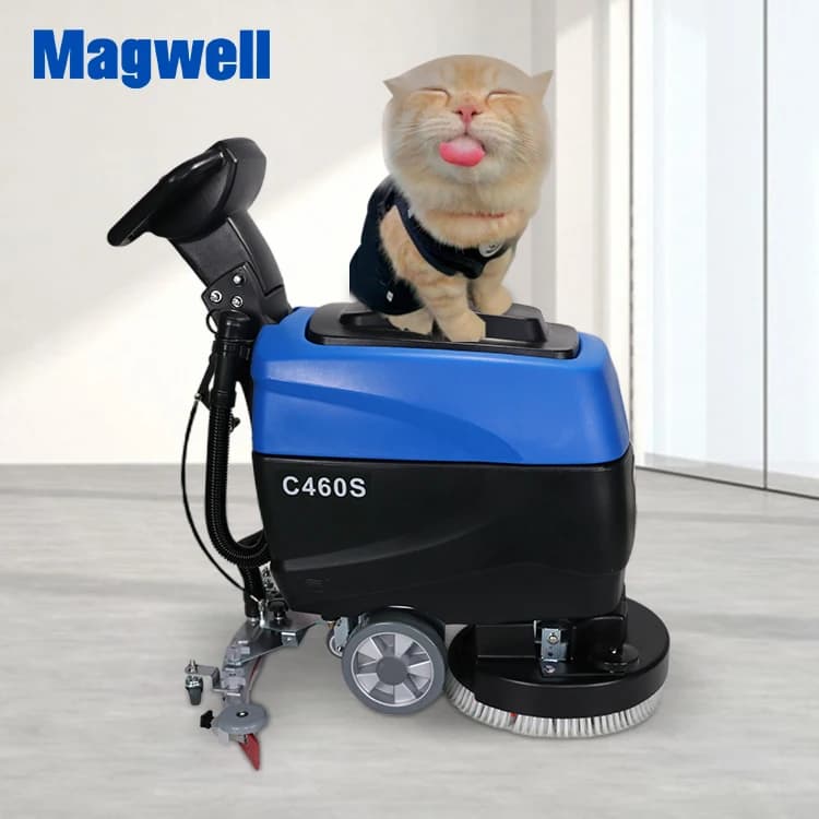Industrial Dry Vacuum 18 Inch Single Brush Cleaner Floor Scrubber Machine