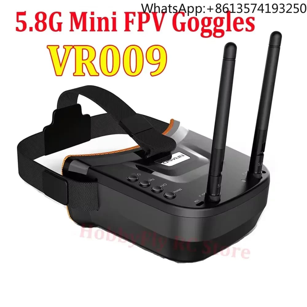 VR009 5.8G FPV Goggles 40CH 3 inch 480x320 Video Headset HD DVR Diversity FPV Goggles for Camera Drones & Accessories