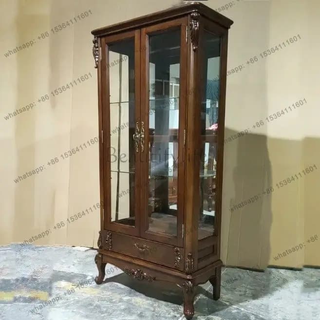 Nordic Wood Living Room Cabinets Organizer Display Storage Corner Cabinets Accent Craft