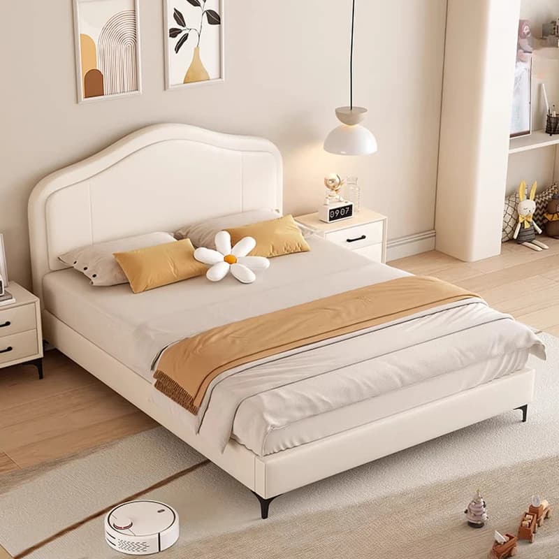 Children Double Bed Queen Luxury Sleeping Single Multifunctional Modern Bed Simple European Letto Matrimoniale Unique Furniture