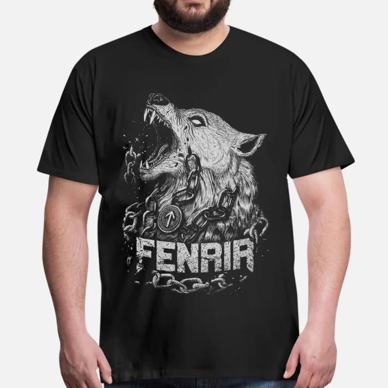 Viking Mythology Monsters Gift t shirt Short Sleeve Terrifying Creatures from Norse Legends Graphic Clothes All size tops S-6XL