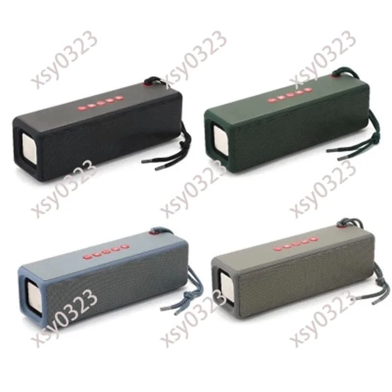 Outdoor Portable Bass Speaker Dual Driver Bluetooth TF Card Play Waterproof Party Audio Device