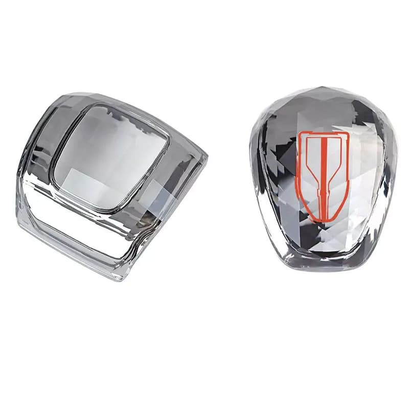 for HONGQI HS3 HS5 H5 H6 H9 HQ9 NEW Crystal Gear Shifter Knob Shift Cover Luminous Car Interior Decoration