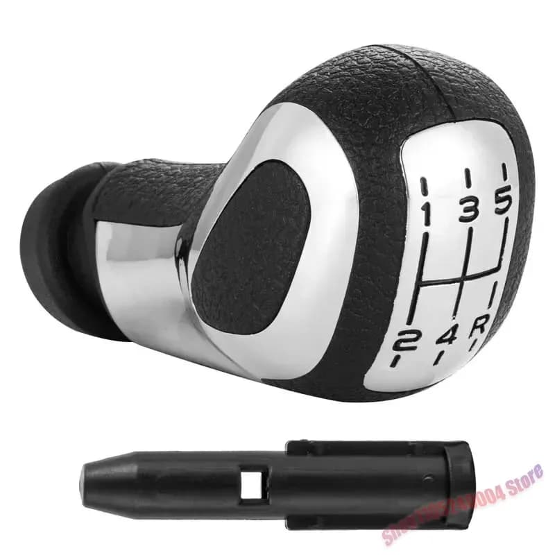 For Peugeot 307 207 & For Citroen C3 C4 C5 5 Speed Manual Gear Shift Knob Shifter Replacement with Boot Cover Parts