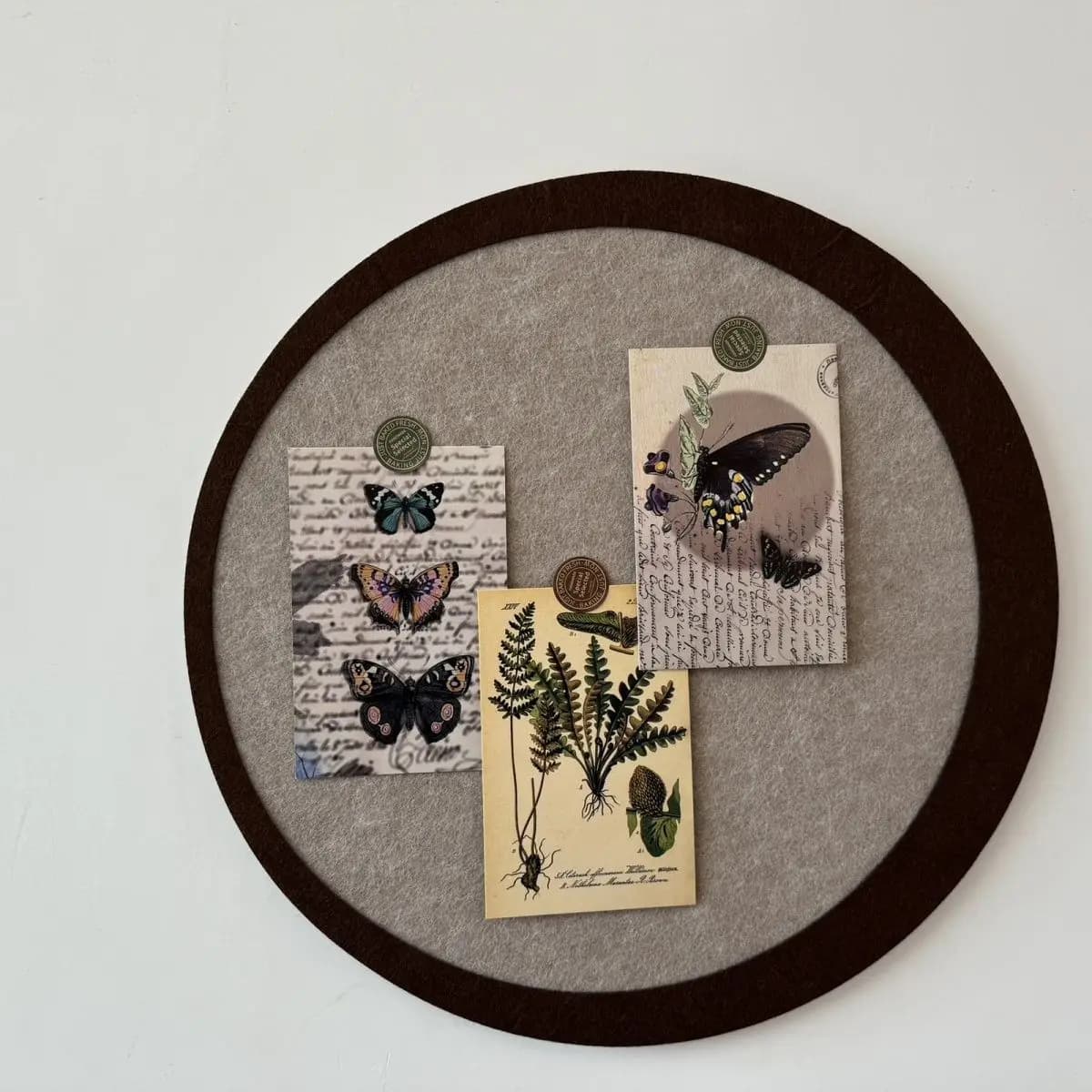 European Style Wall Decoration Felt Board Living Room Entrance Wall Layout Cover Imperfections Photo Jewelry Hang Background